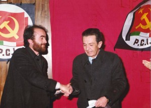 Enrico Berlinguer a Tito il 15 gennaio 1981 accolto da Alfonso Pascale